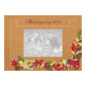 Autumn Leaves Photo Template Poster posters by Customizables Autumn Leaves Photo Template Poster posters