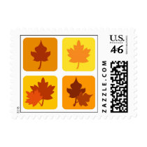 Autumn leaves - Postage