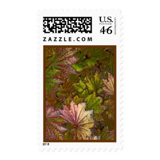Autumn Leaves - Postage #1 stamp