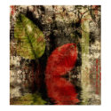Autumn Leaves Reflected Print
