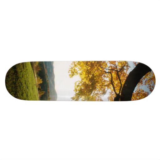 Autumn Leaves Skateboard