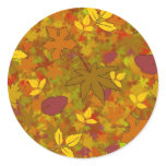Autumn Leaves Stickers