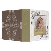 Autumn Leaves Swirls Family Album Photo Binder