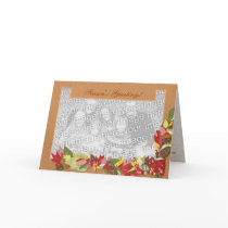 Autumn Leaves Template cards by Customizables Autumn Leaves Template cards