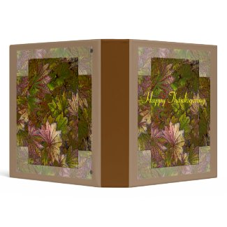 Autumn Leaves: Thanksgiving - Binder binder