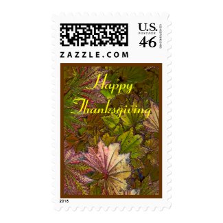 Autumn Leaves: Thanksgiving - Postage #1 stamp
