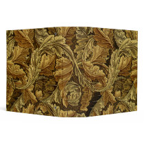 Autumn leaves William Morris pattern Vinyl Binders
