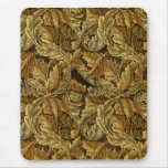 Autumn leaves William Morris pattern Mouse Pads