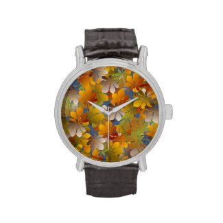 Autumn Leaves Wristwatch