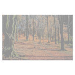 Autumn light from the Forest Customized Stationery