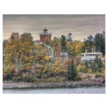 Autumn Lighthouse Flyer Design