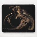 Autumn Love Fractal by Kitty Ann mousepads