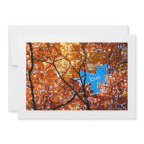 Autumn Love invitations