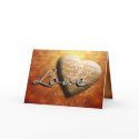 Autumn Love Wedding Invitation Card