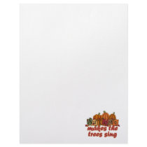 autumn makes trees sing letterhead