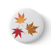 Autumn Maple Leaves Collection buttons by White_Wedding Autumn Maple Leaves Collection buttons