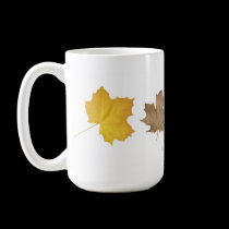 Autumn Maple Leaves Mug by Rockangel1 Autumn Maple Leaves Mug