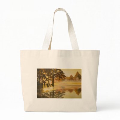 Autumn Mist Canvas Bag by fhooper