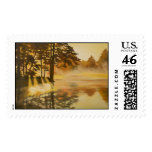 Autumn Mist Postage Stamp