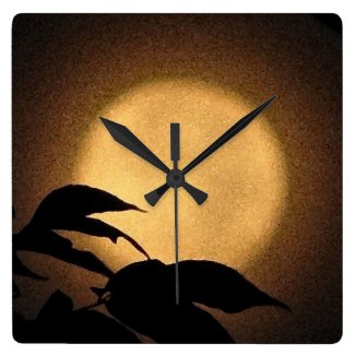Autumn Moon Clock