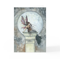 Autumn Moon Fairy Card by Molly Harrison by robmolily Autumn Moon Fairy Card by Molly Harrison