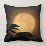 Autumn Moon Throw Pillow