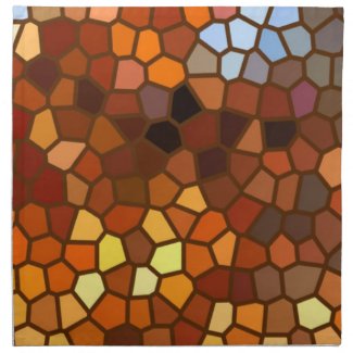 Autumn Mosaic Abstract