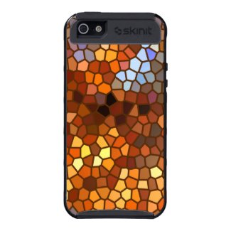 Autumn Mosaic Abstract Cover For iPhone 5