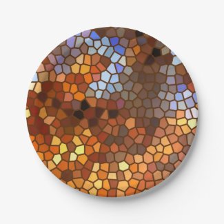 Autumn Mosaic Abstract