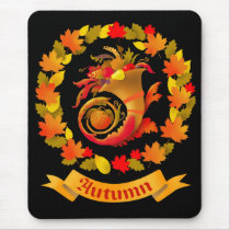 Autumn mousepads by artogram Autumn mousepads