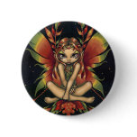 "Autumn Night Fairy" Button