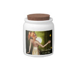 Autumn night fairy Jar Candy Dish