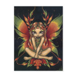 "Autumn Night Fairy" Postcard