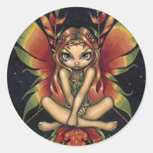 "Autumn Night Fairy" Sticker