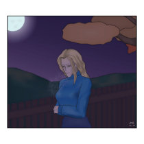 Autumn Night Walk posters by mcleodg Autumn Night Walk posters