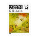 Autumn Nymph Postage Stamp by 13BlackCatsDesigns Autumn Nymph Postage Stamp
