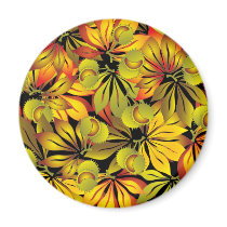 autumn oak leave magnets