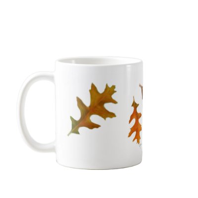 Autumn Oak Leaves Mug by Rockangel1