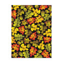 autumn oak leaves postcards by VioDeSign autumn oak leaves postcards