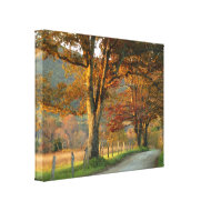 Autumn on Sparks Lane wrappedcanvas