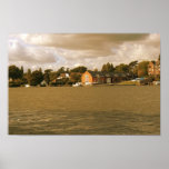 Autumn on the Lake Poster