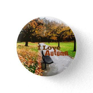 Autumn park button