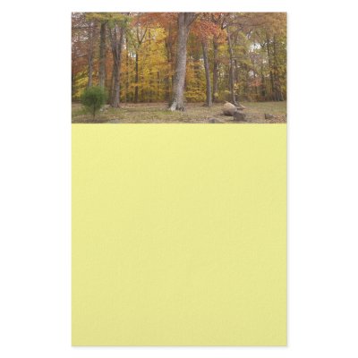 Autumn Park Stationery by TagGal