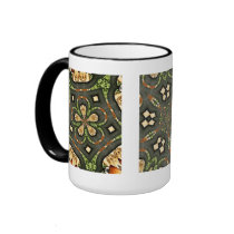 Autumn Patchwork mugs by sharpcreations Autumn Patchwork mugs