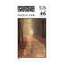 Autumn Path postage
