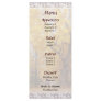 Autumn Path Wedding Menu Rack Card