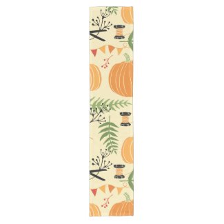 Autumn Patterns Short Table Runner