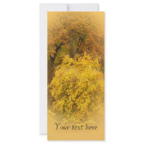 Autumn Pleasures Cherry Tree rack cards
