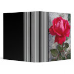 Autumn Pleasures Rose Vinyl Binder