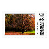 Autumn Postage Stamp (large)